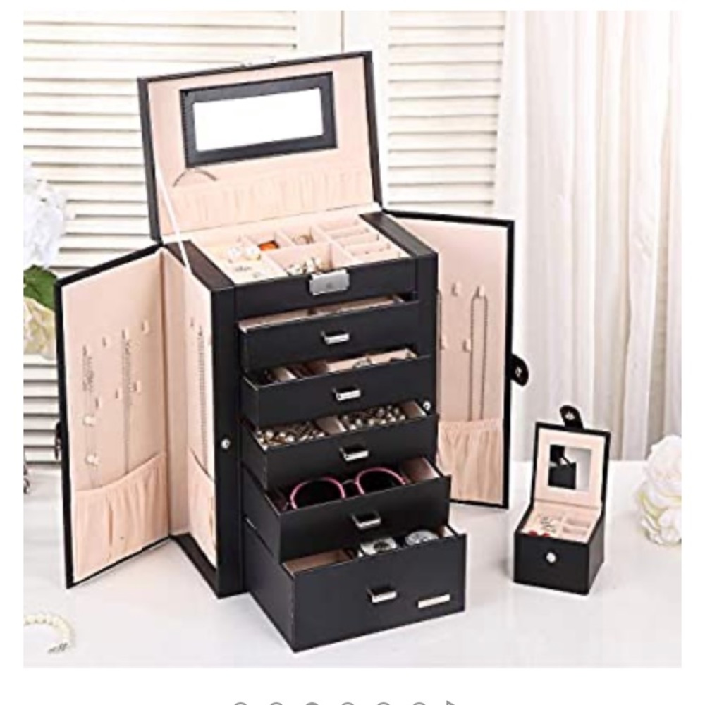 Homde 2 in 1 jewelry organizer